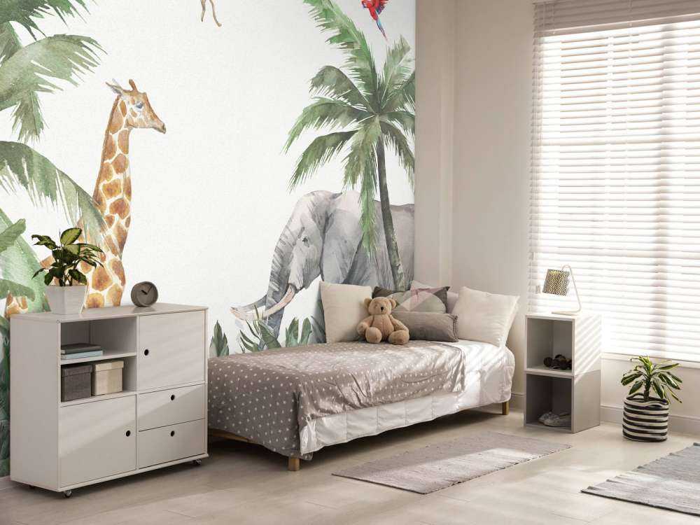 Animali giungla colorati