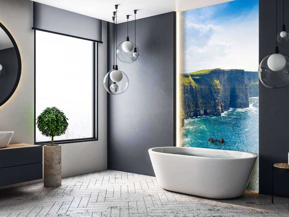 Scogliera lungo la costa