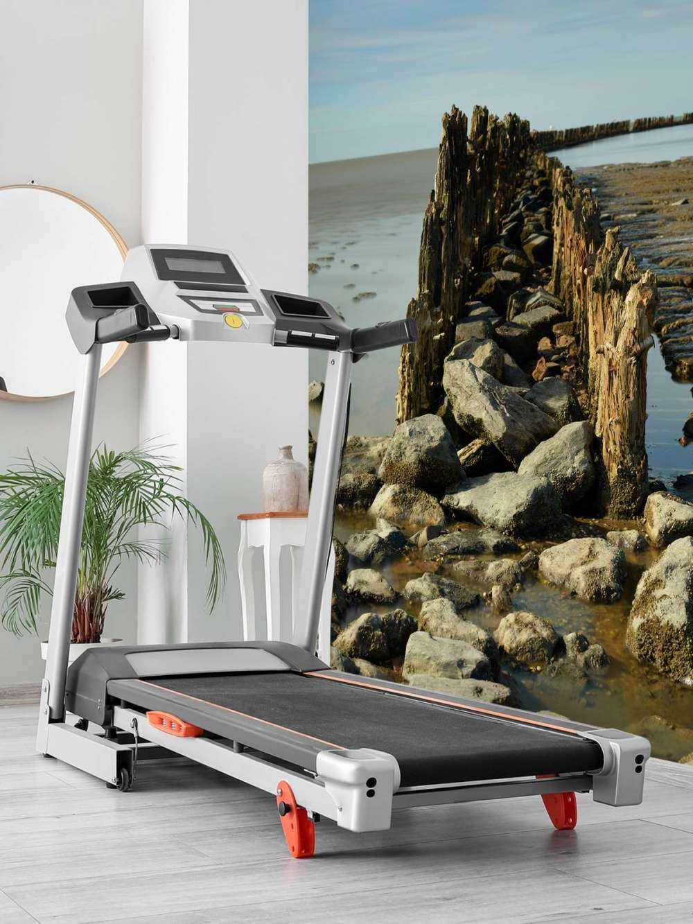 Frangiflutti di legno e pietra