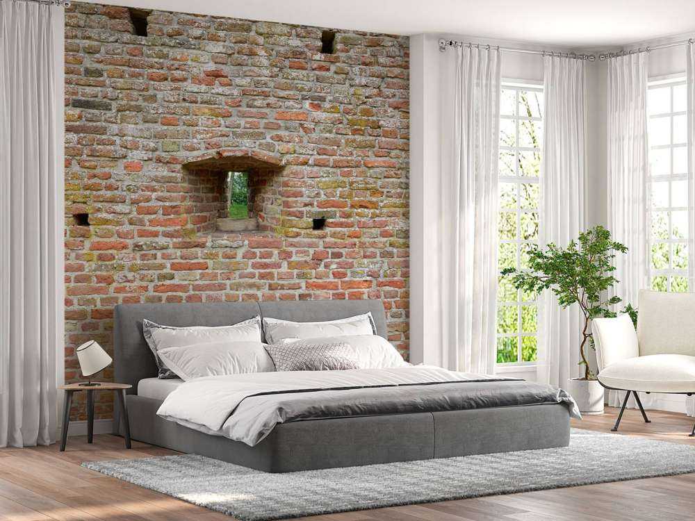 Muro della città con vista attraverso