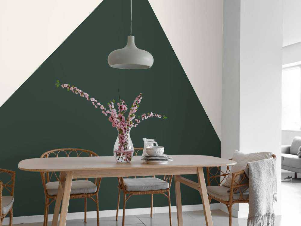 Triangolo, verde scuro