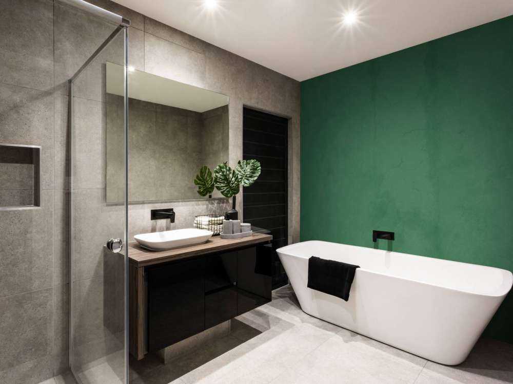 Calcestruzzo verde felce