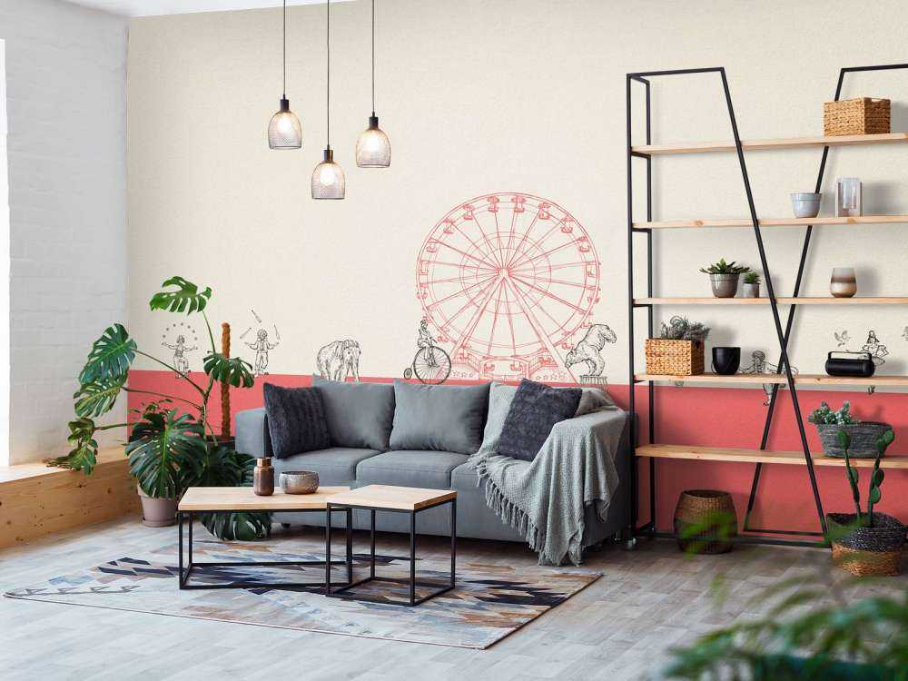 Persone e animali del circo