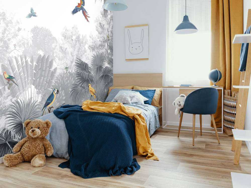 Canopy Jungle - Black and White