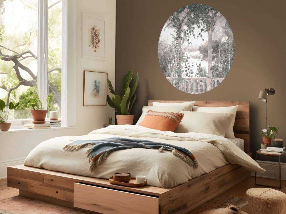 Alberi e foglie tropicali