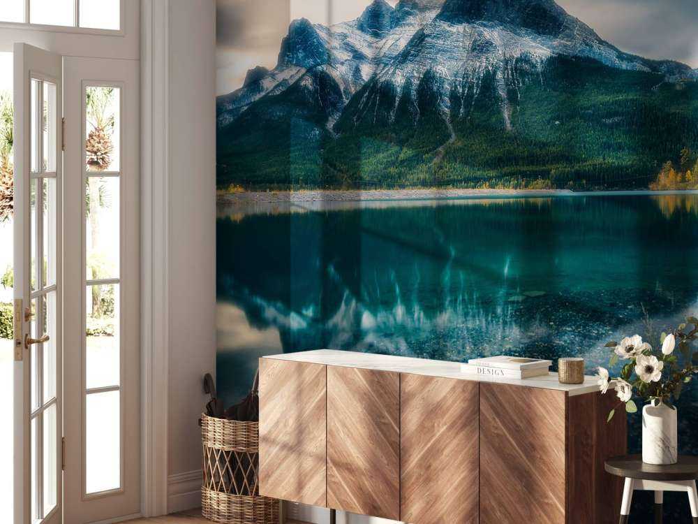 Autumn reflection in the water