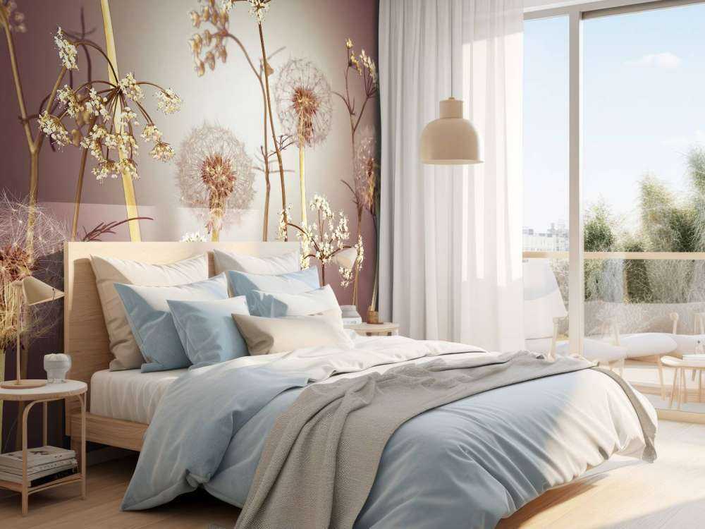 Fantasia del prato marrone