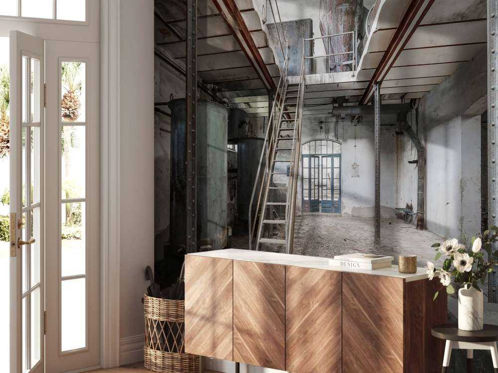 Vecchia fabbrica abbandonata