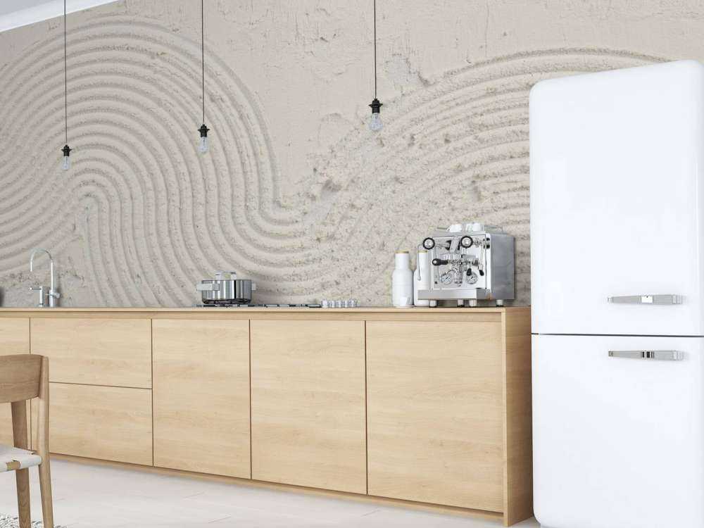 Texture art in bianco sporco