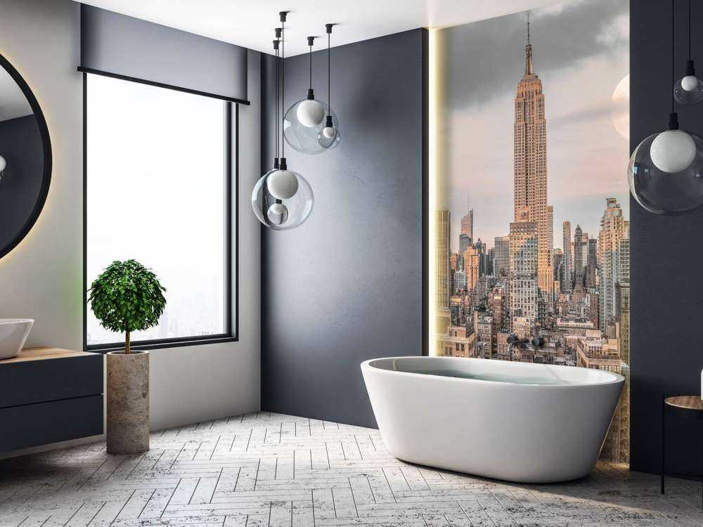 Empire State Building con skyline