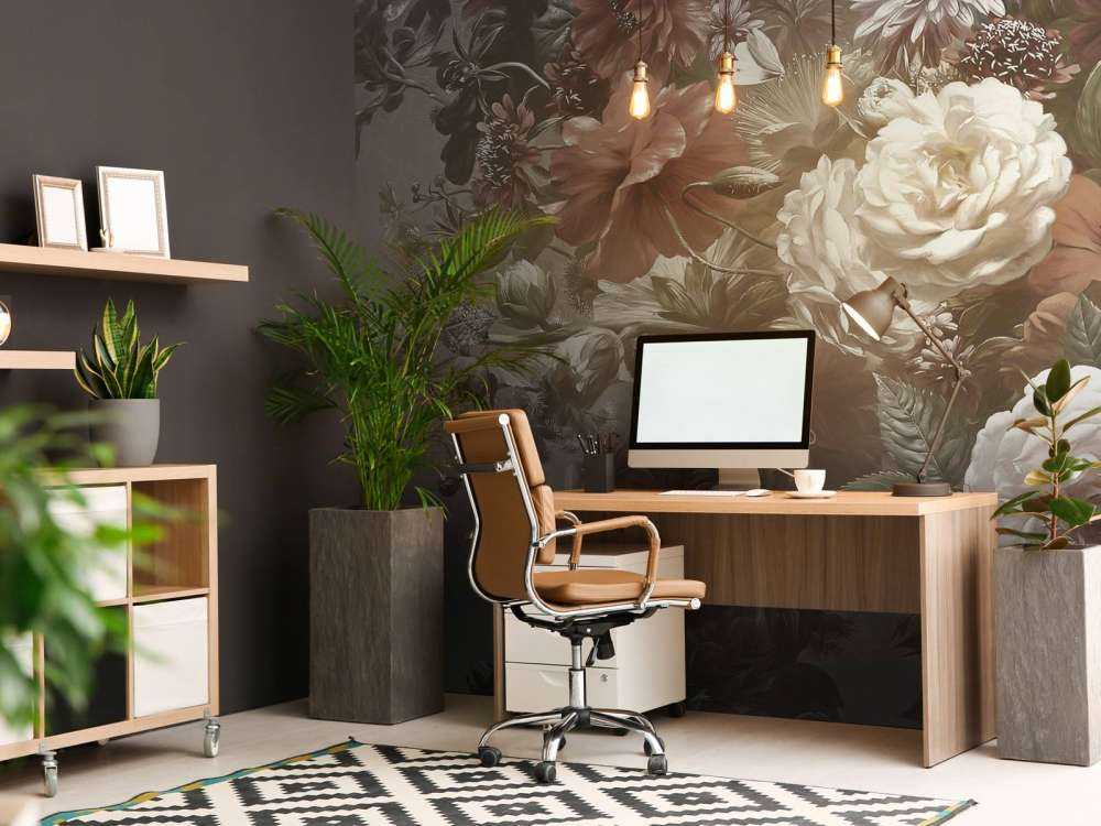 Grande bouquet con papaveri crema