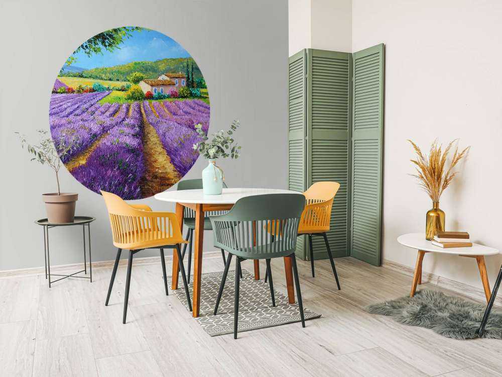 Lavender under linden