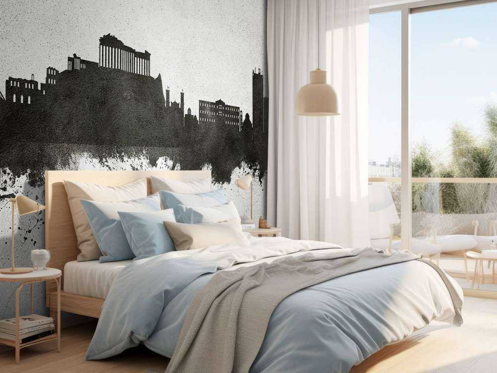 Acquerello skyline, Atene