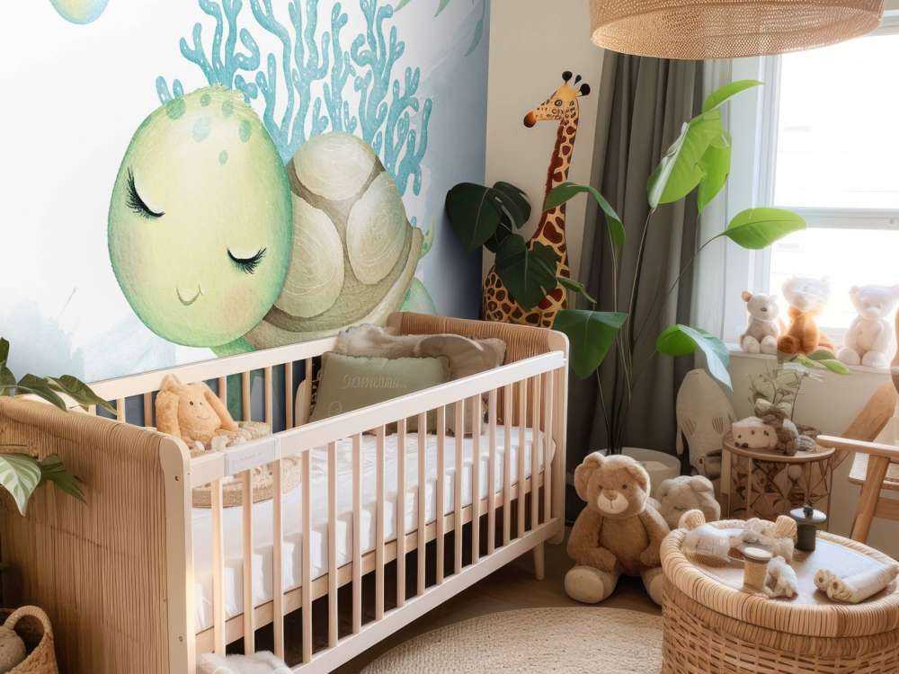 Mamma tartaruga e cucciolo