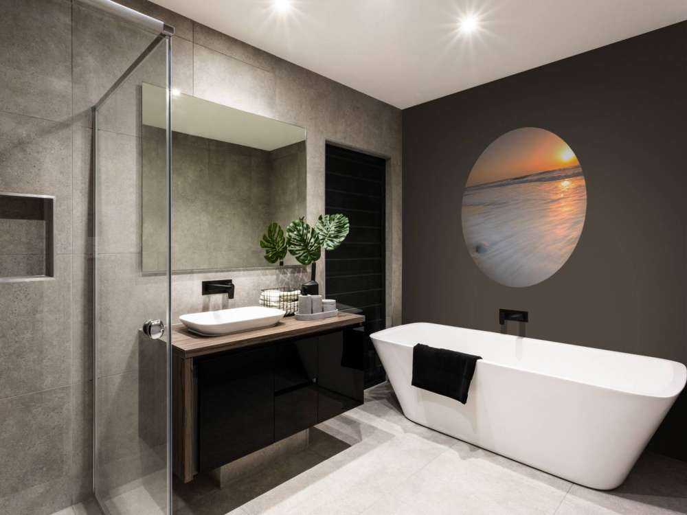 Tramonto sulla spiaggia