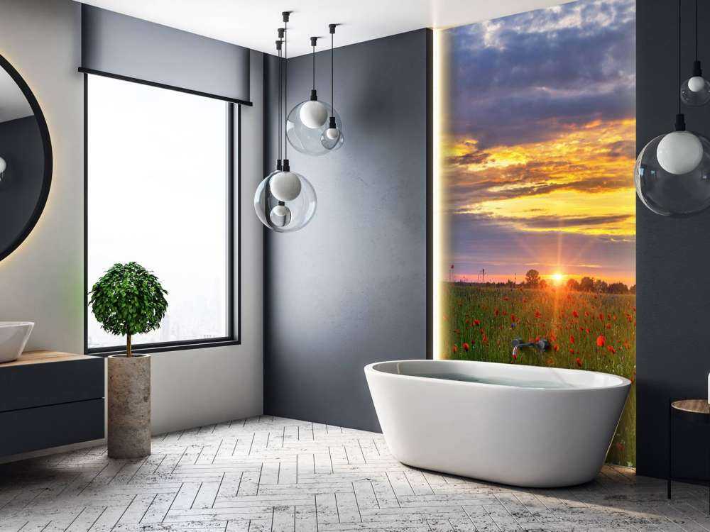 Paesaggio di papaveri