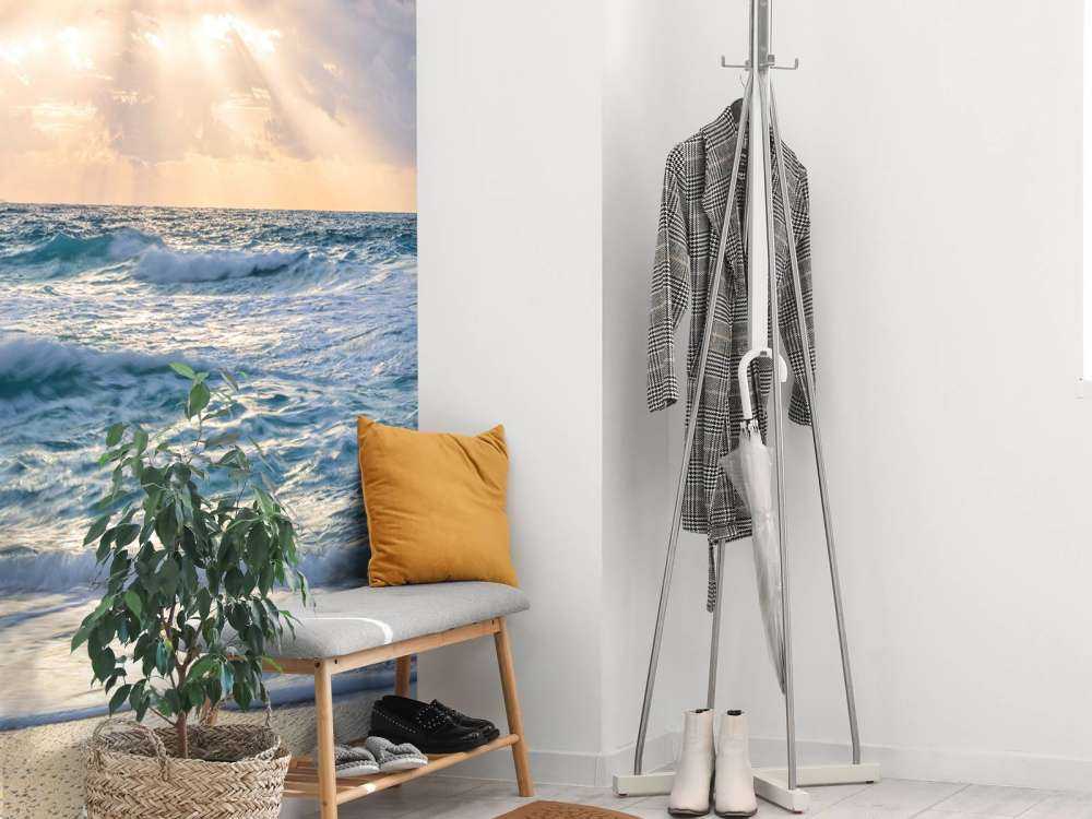 Raggi di sole sul mare