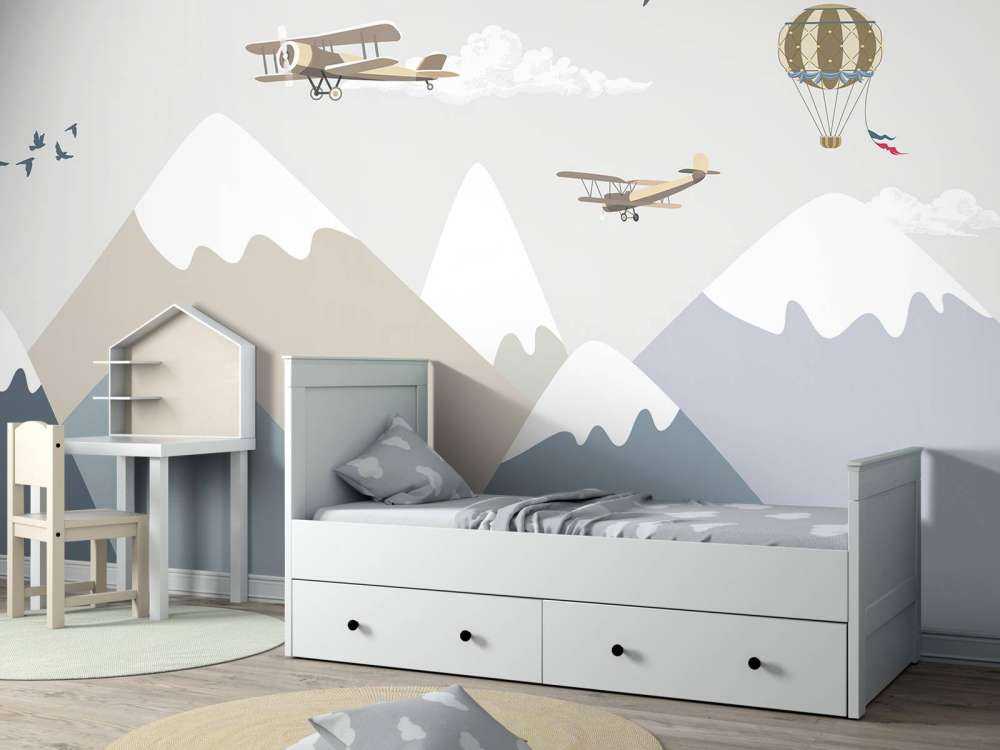 Montagne con palloncini