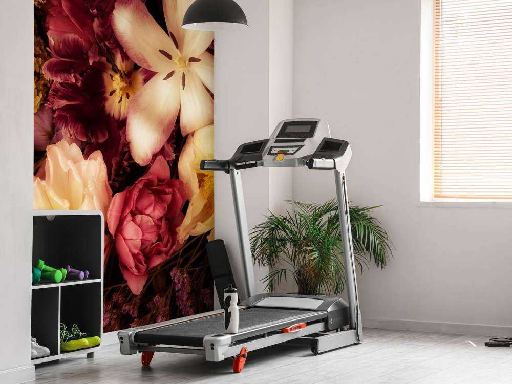 Bella e colorata ghirlanda di fiori