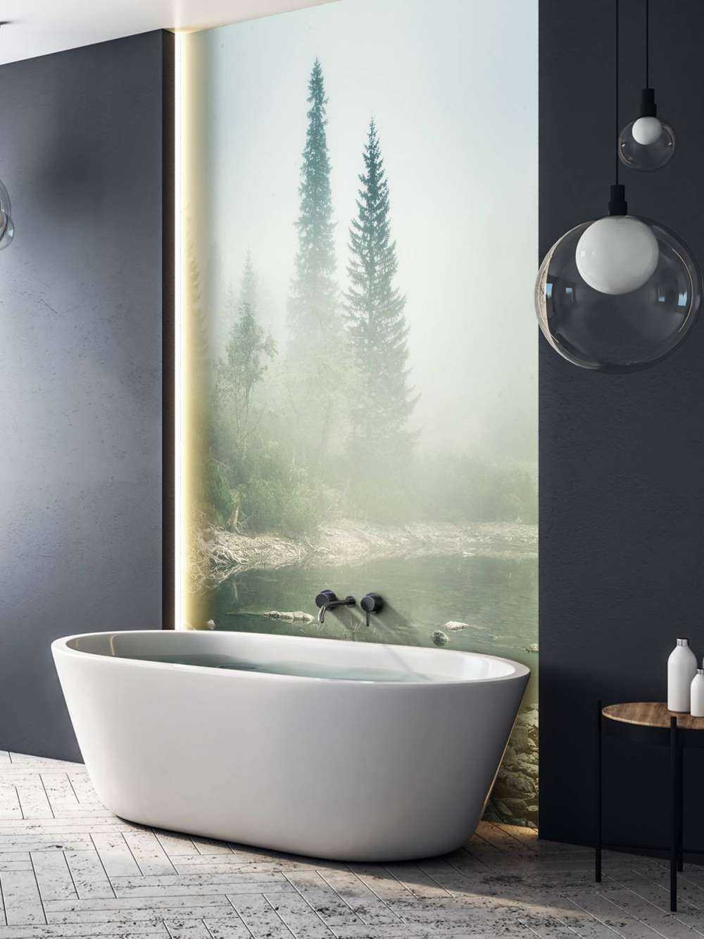 Un bellissimo lago di montagna