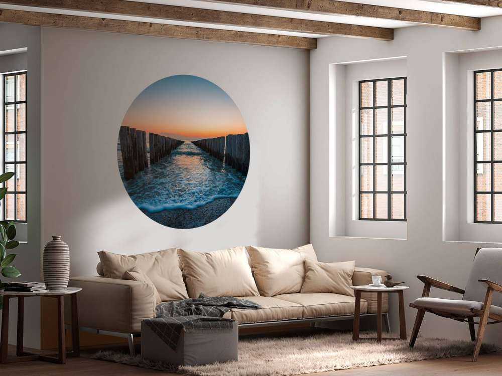 Frangiflutti al tramonto