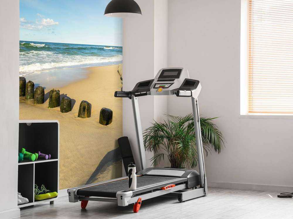 Spiaggia in una bella giornata