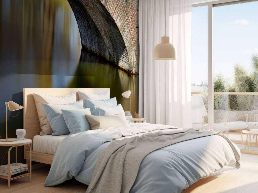 Vecchio ponte ad arco al castello