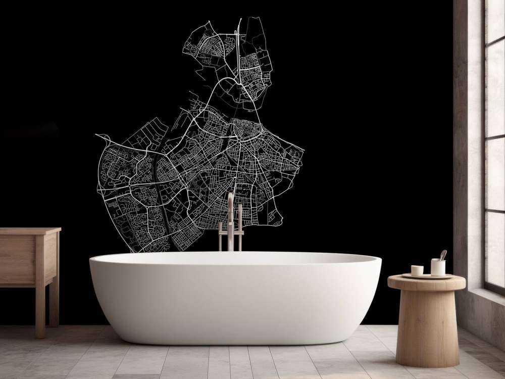 Mappa di Nijmegen, nero