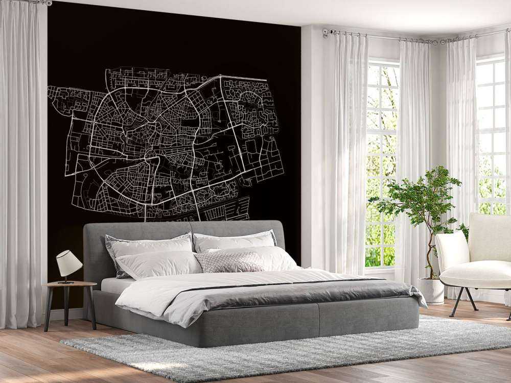 Mappa di Leeuwarden, nero