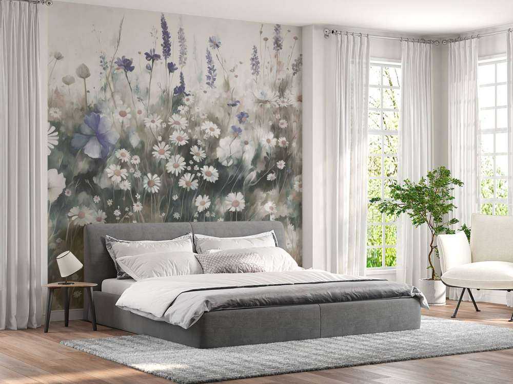 Lussureggiante Verde dell'Estate Grigia