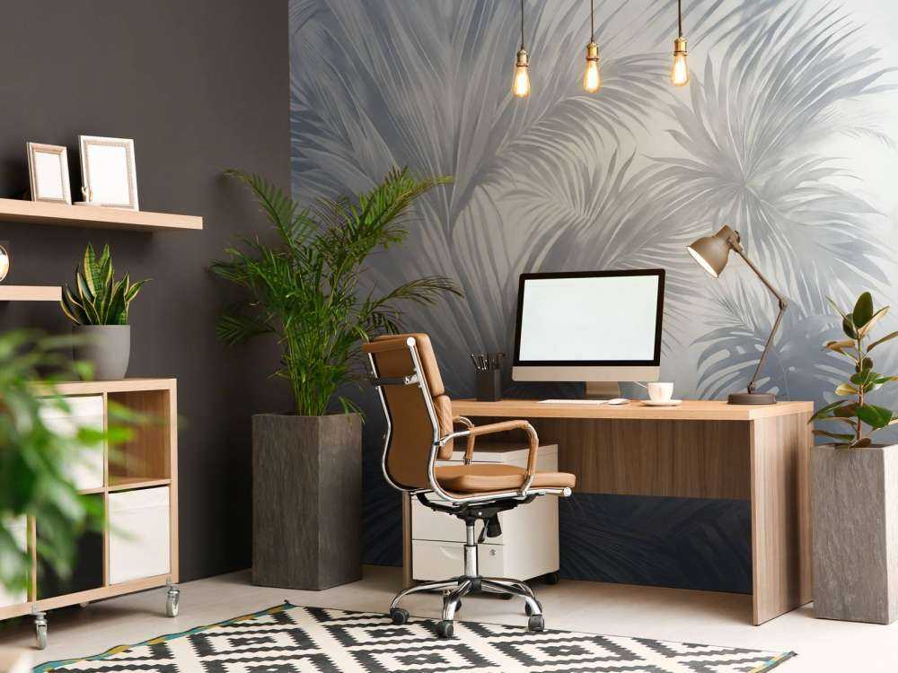 Palm Extravaganza Blu