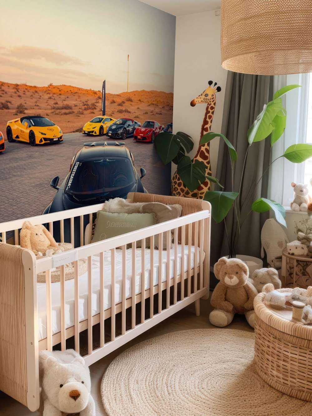 Hypercar al tramonto