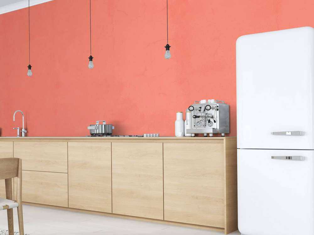 Calcestruzzo rosa albicocca