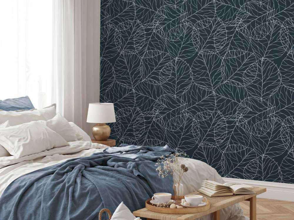 Modello di foglia illustrato