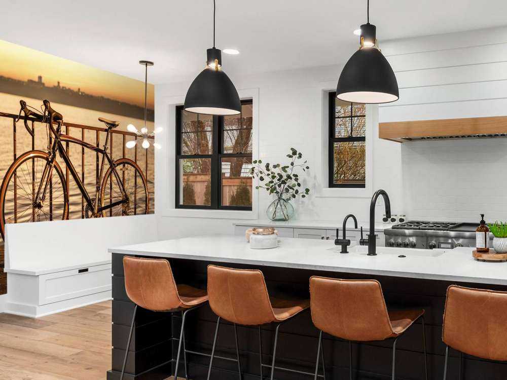 Bicicletta da corsa in riva al mare