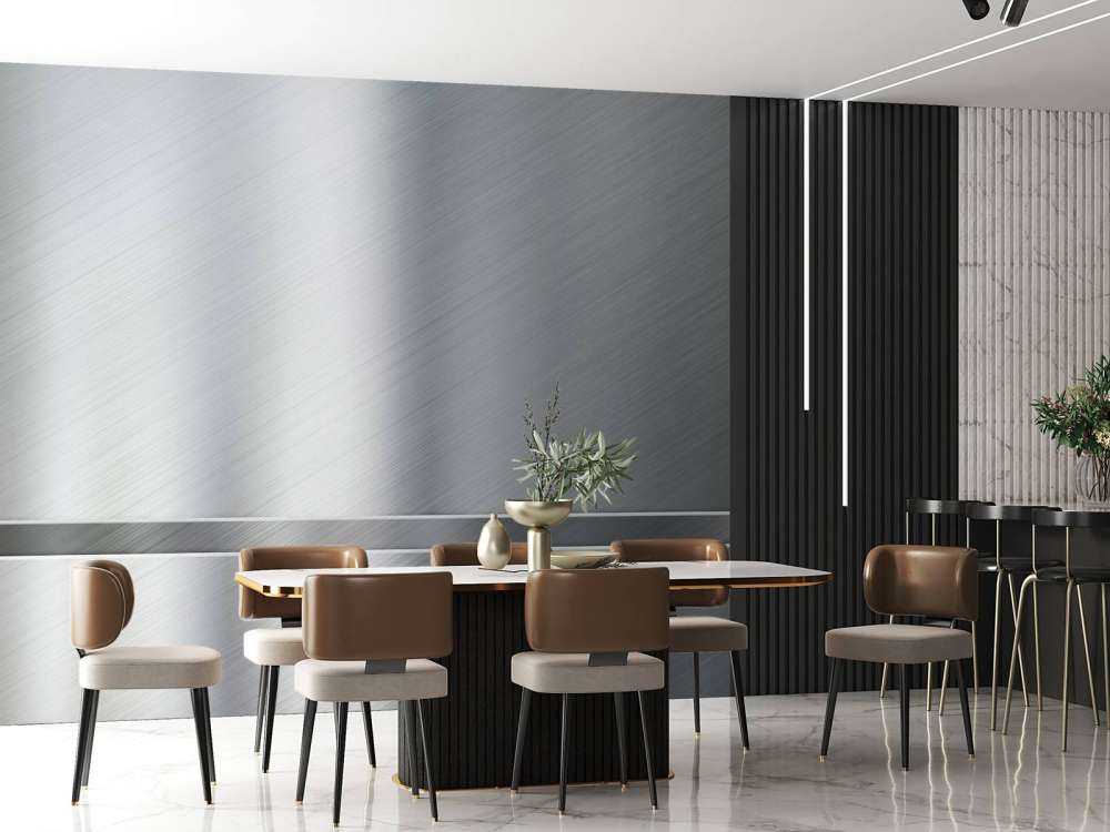 Alluminio spazzolato