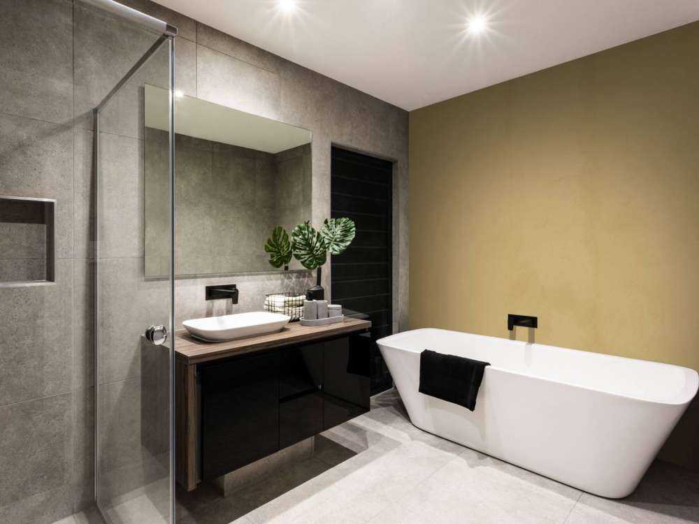 Calcestruzzo color kaki chiaro