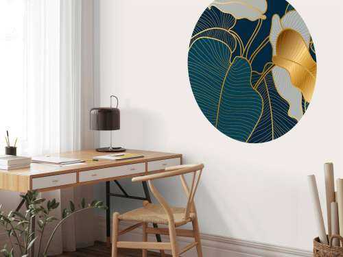 Art Deco oro di lusso