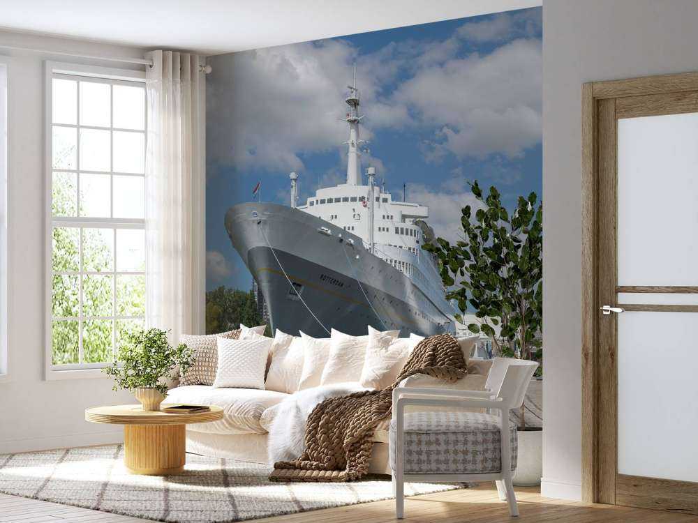 L'ex piroscafo SS Rotterdam a colori 