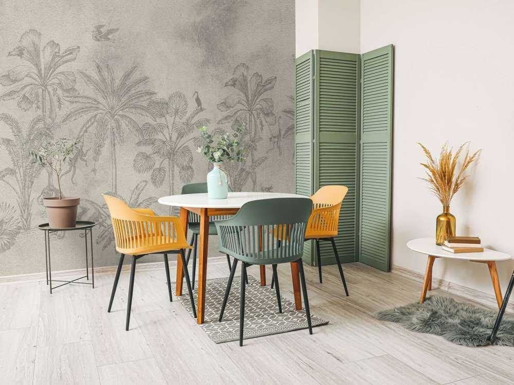 Verde giungla animale