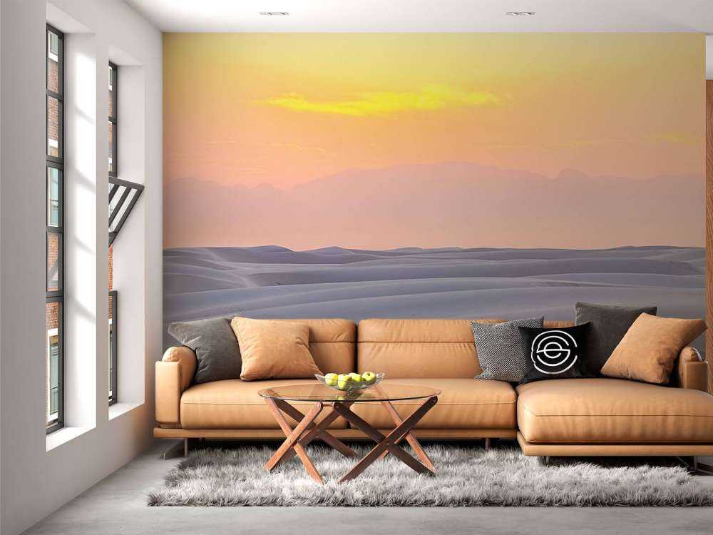 Dune di sabbia bianca