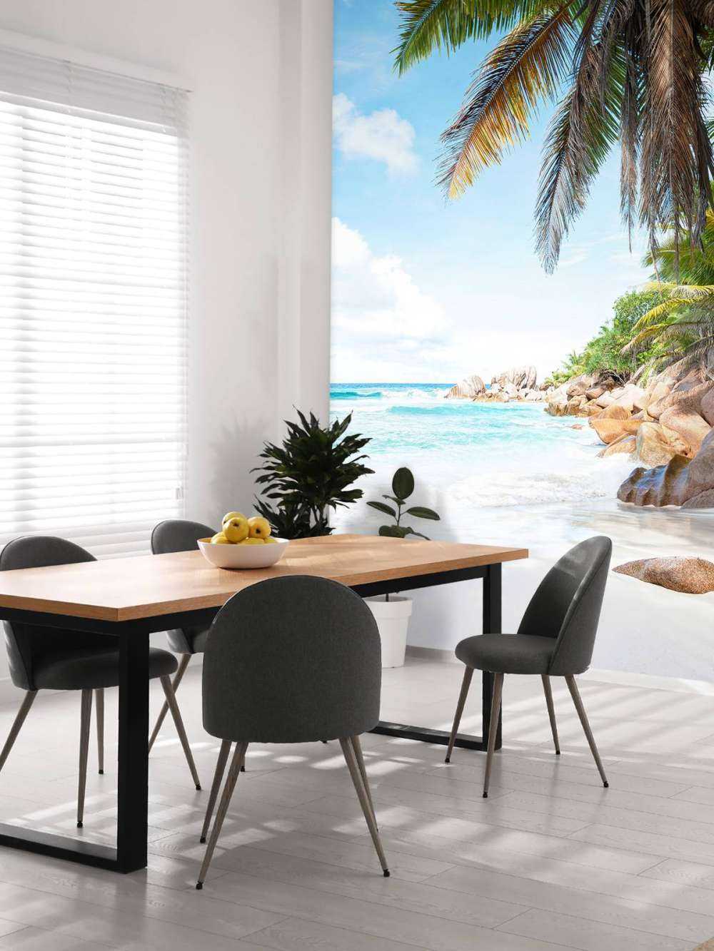 Bella spiaggia di sabbia tropicale