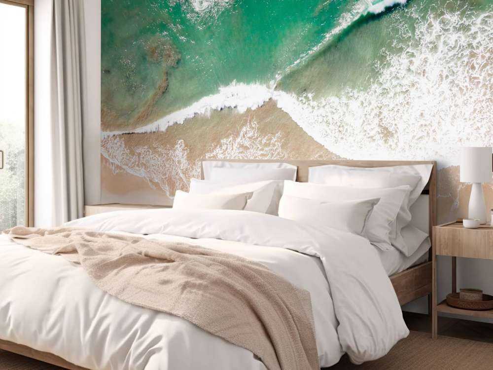 Spiaggia con le onde