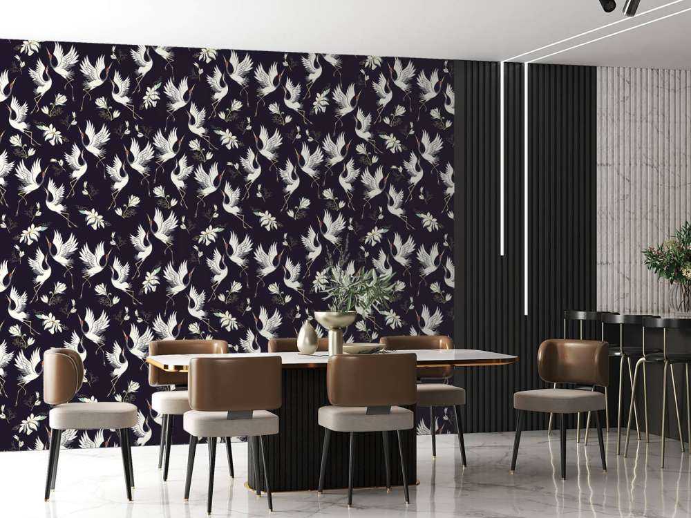 Modello di gru volante