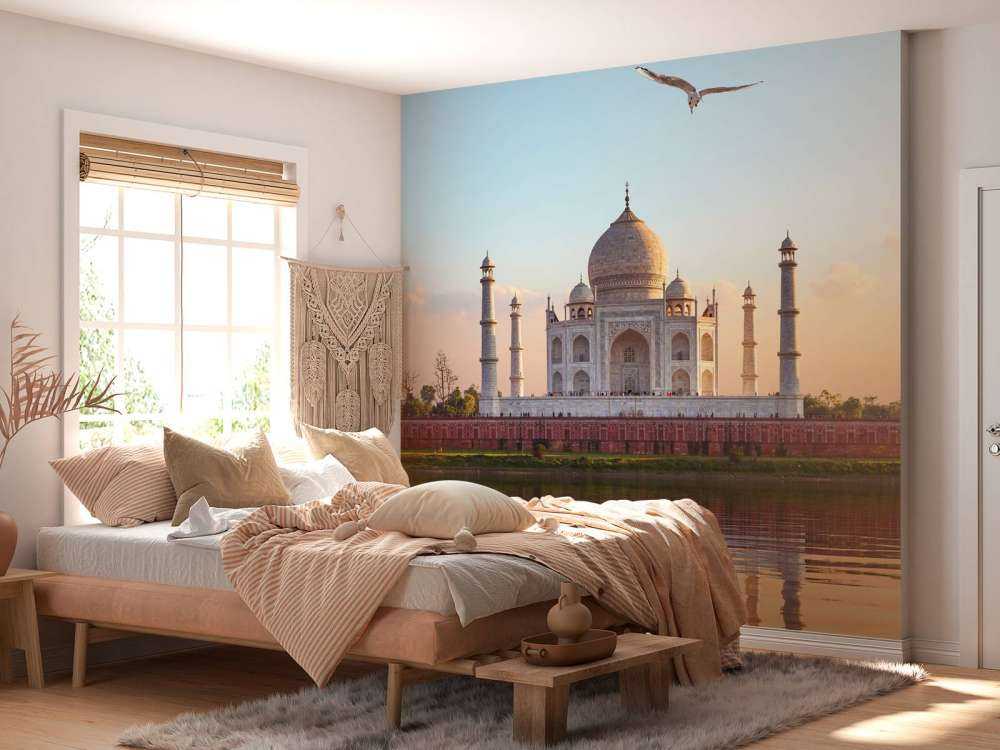 Taj Mahal al mattino