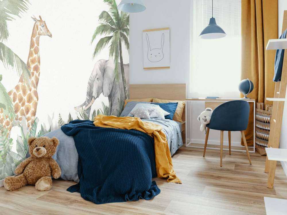 Animali giungla colorati