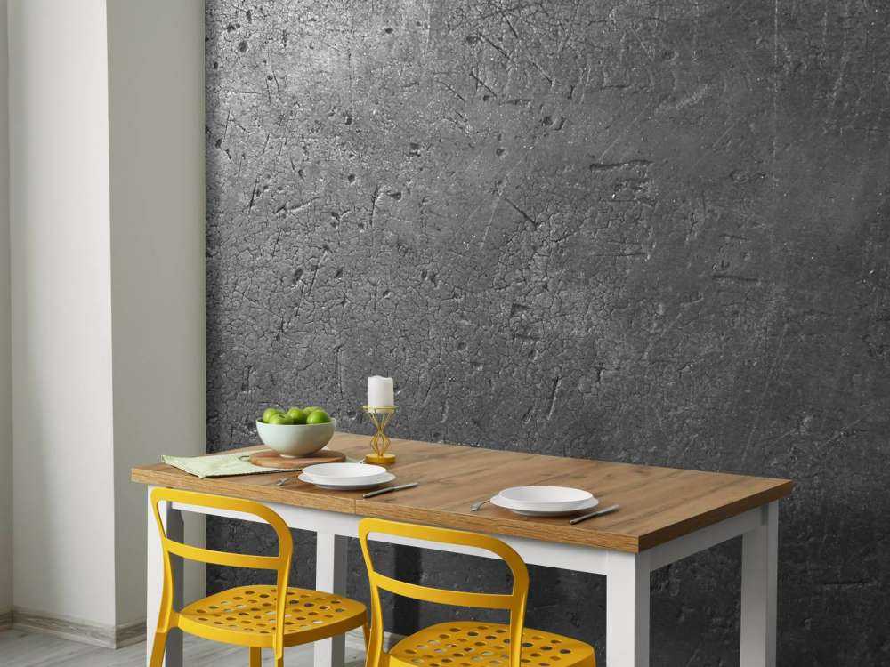 Parete in calcestruzzo grigio