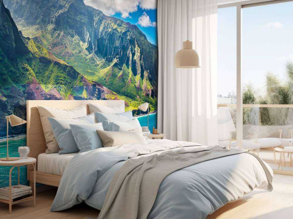 Montagne lungo la costa