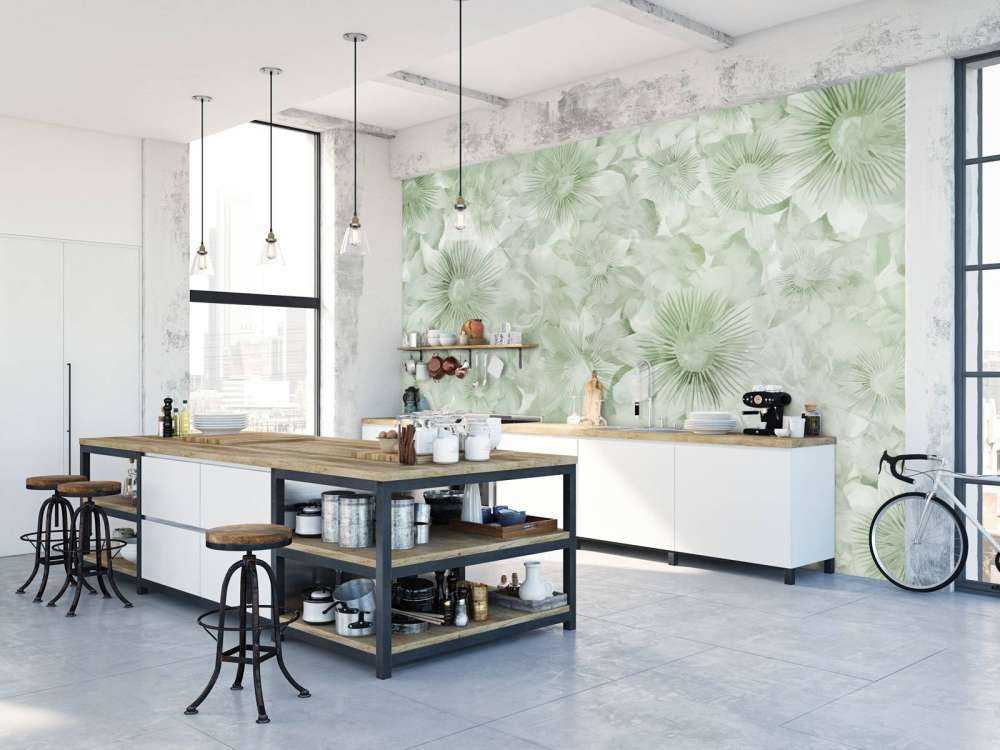 Eleganza Botanica Acquerello Verde Campo