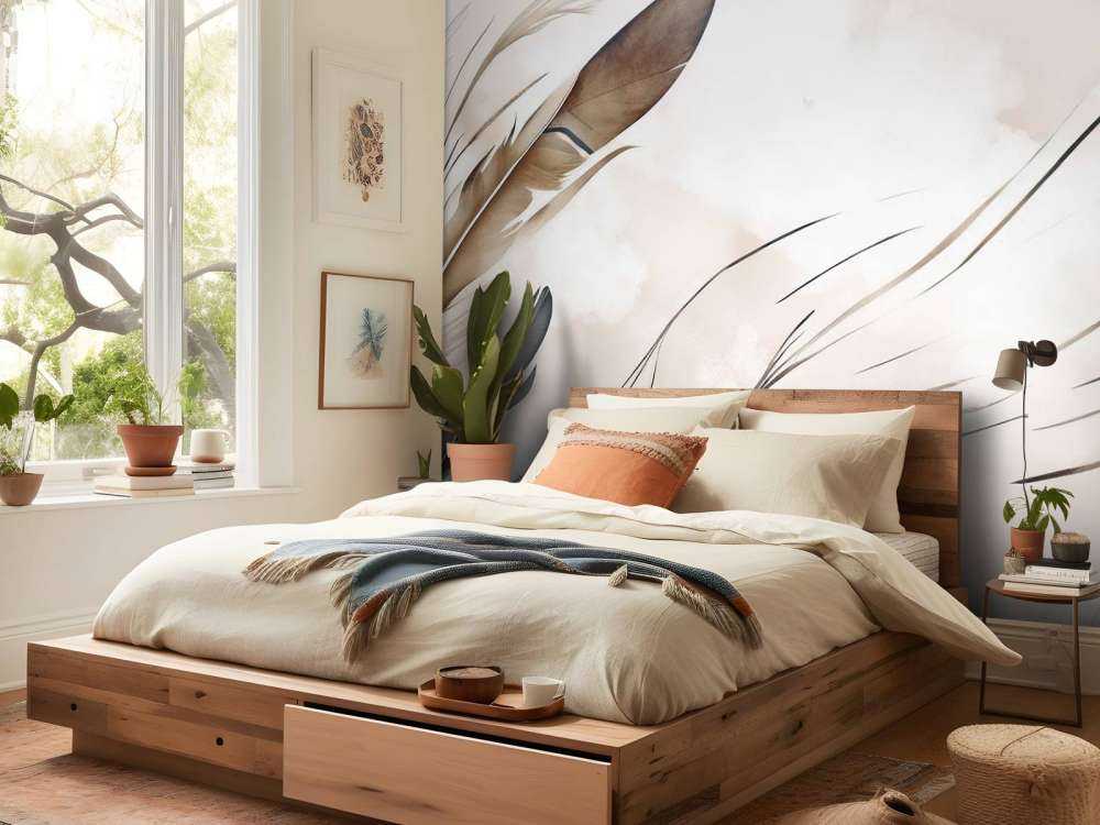 Carta da parati sabbia